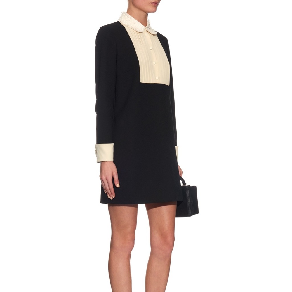 RED Valentino Two-Tone Mini Dress
